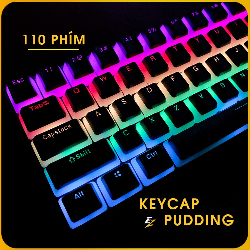 KeyCap Pudding PBT 110 Phím (OEM Profile) Của EZPC