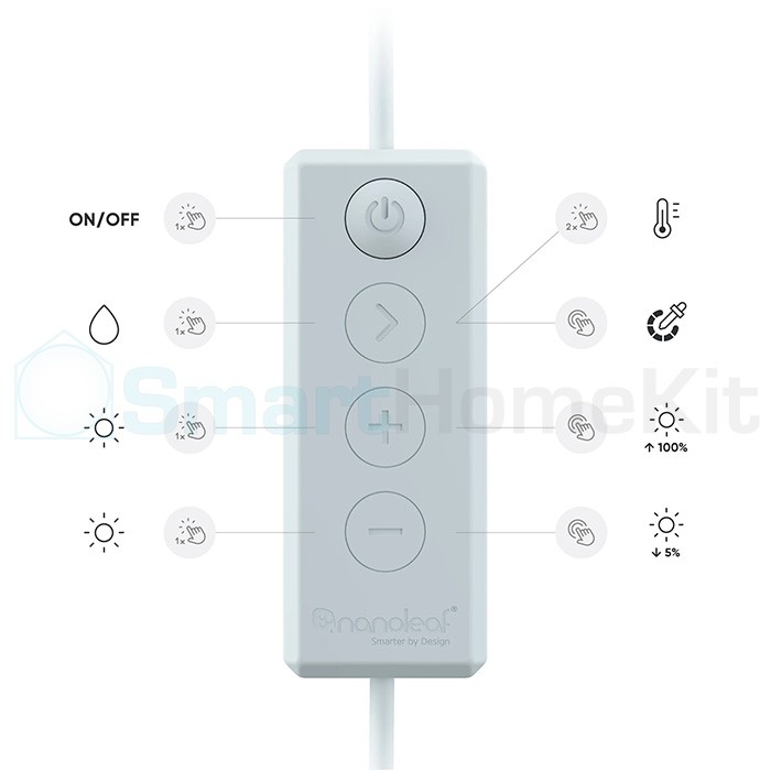 LED dây Nanoleaf Essential Lightstrip Starter Kit 2M - đèn 16 triệu màu thông minh RGB