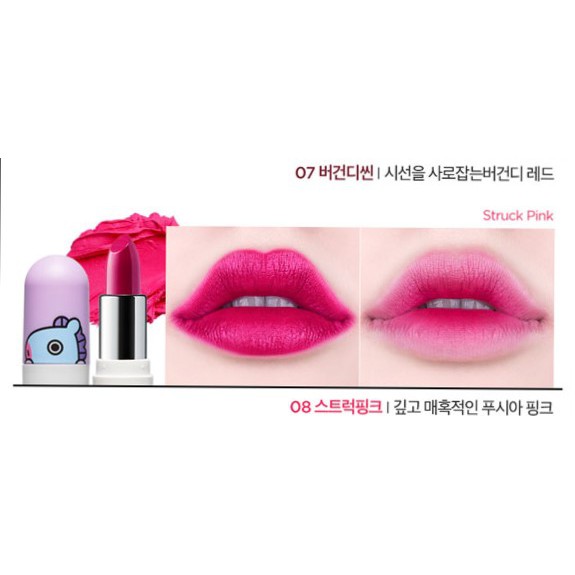 Son Thỏi VT x BT21 LIPPIE STICK❤️❤️❤️