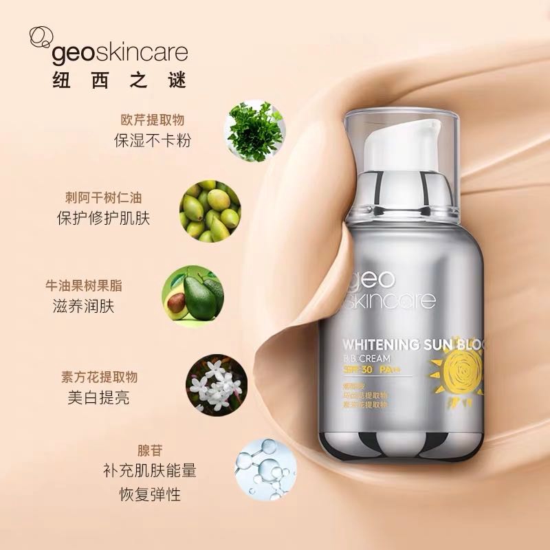 (Hàng Mới Về) Kem Chống Nắng Bb Cream Dưỡng Ẩm Làm Trắng Da Thương Hiệu Zealand Mystery | BigBuy360 - bigbuy360.vn