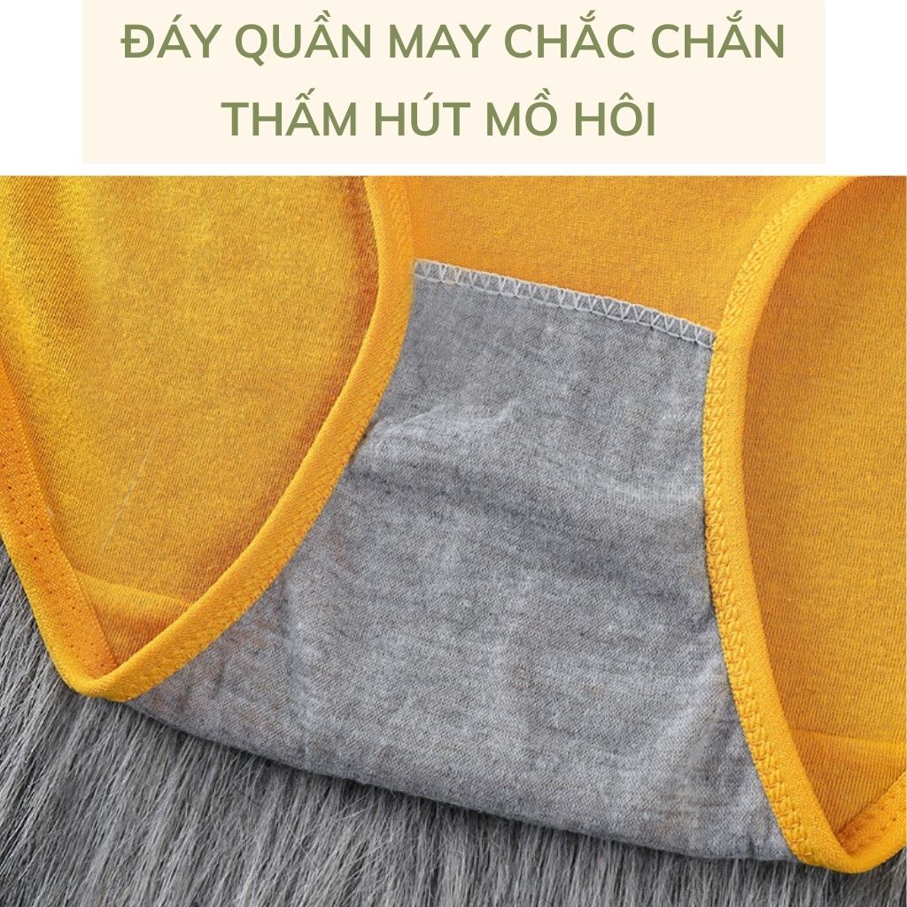 Quần lót nữ dễ thương kháng khuẩn, Quần chíp nữ đính nơ đẹp gợi cảm JOCOSI A05