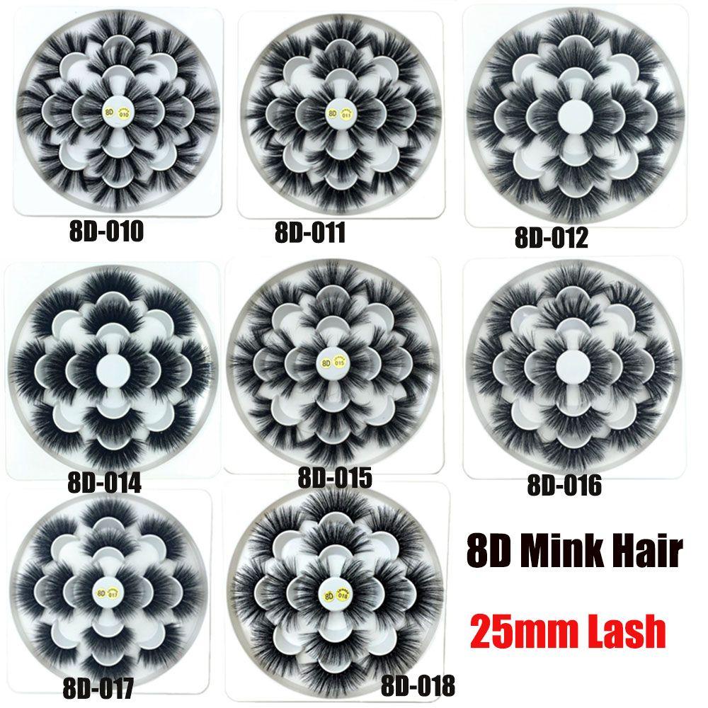 Set 7 Cặp Lông Mi Giả KAREN SKONHED Dày 25mm Chất Lượng Cao