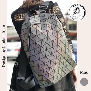[SẴN]⚡HOT⚡Balo laptop phản quang polygon 3D thời trang cá tính nam nữ (Ms F13)