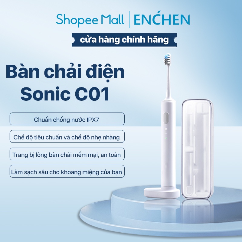 Bàn chải điện thông minh DR-BEI Sonic C01 Mọi mảng bám làm sạch nhất của răng Bàn Chải Đánh Răng Doctor