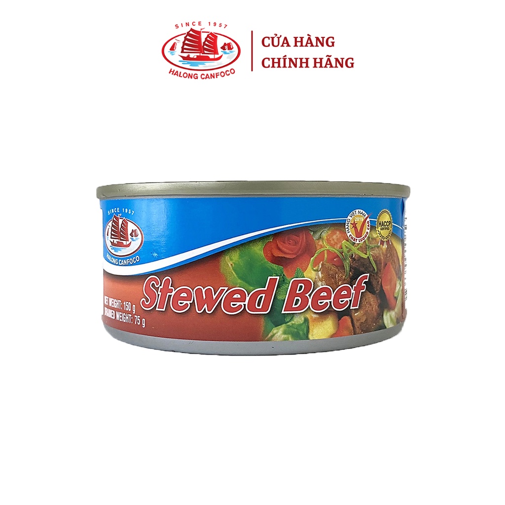 Thịt Bò Hầm 150g - Đồ Hộp Hạ Long