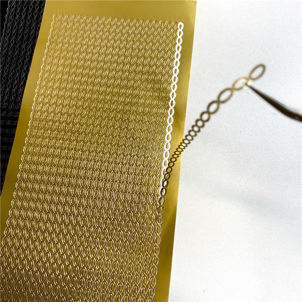 Miếng Dán Trang Trí Sổ Tay / Album Ảnh Tự Dính Họa Tiết Kẻ Sọc Nhiều Màu Diy