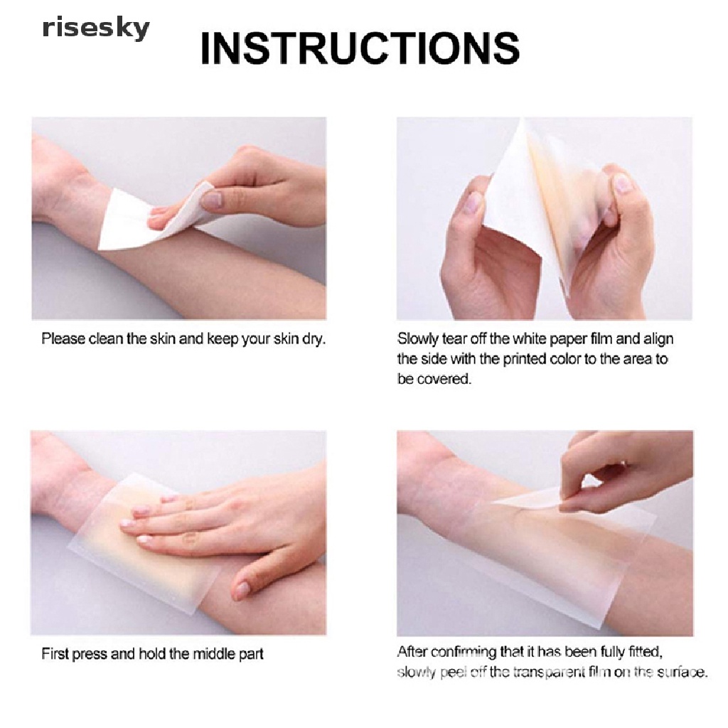 Miếng Dán Che Khuyết Điểm Hình Xăm Kháng Nước Che Phủ Sẹo Hiệu Quả ♨Trên đó