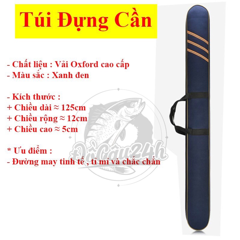 Combo Balo Đựng Đồ Câu Cá Kèm Túi Đựng Rọng + Túi Đựng Cần Câu Cá Dung Tích Cực Lớn