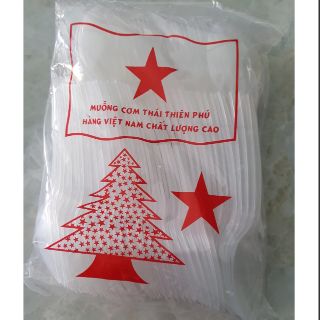 Muỗng cơm trong 1 bịch 100 cái