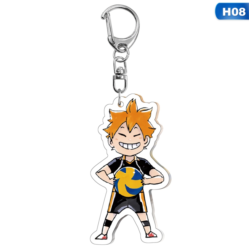 Móc khóa hình nhân vật hoạt hình Haikyuu dễ thương
