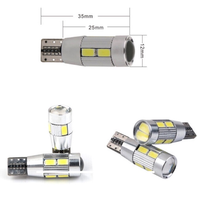 Cặp đèn Led demi T10 cho ô tô xe máy