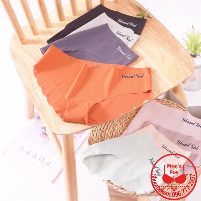 Combo 5 QL1028-Quần lót nữ su tàng hình k viền k đường may Cao Cấp