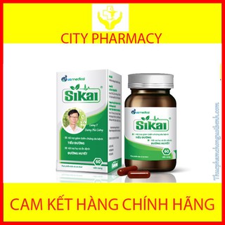 Viên uống hạ đường huyết Sikai 60 viên