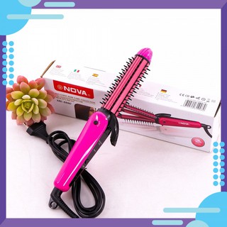 Lược điện tạo kiểu tóc 3 in 1 nova nhc-8890 h2.68store