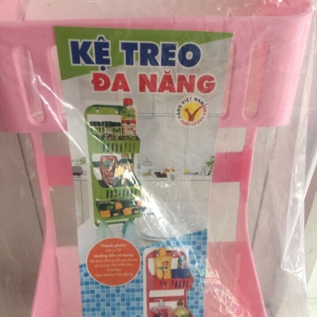 Kệ nhựa treo tường