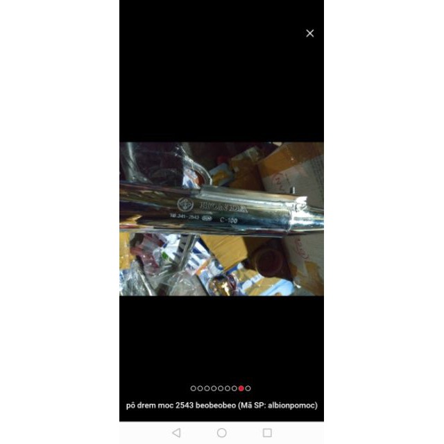 Pô xe may dream 2543 móc hoặc êm beobeobeo