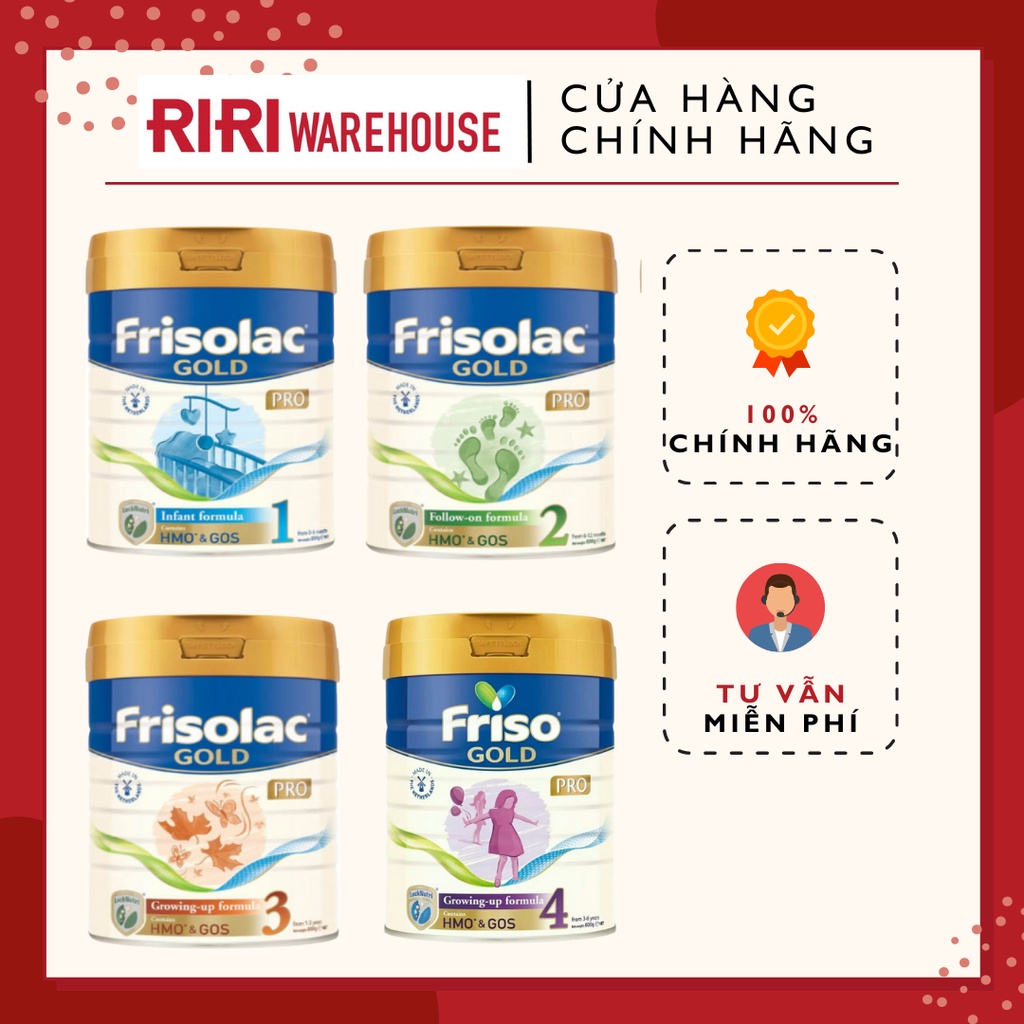 sữa Friso Gold Pro 1,2,3,4 ( mới) date 2023