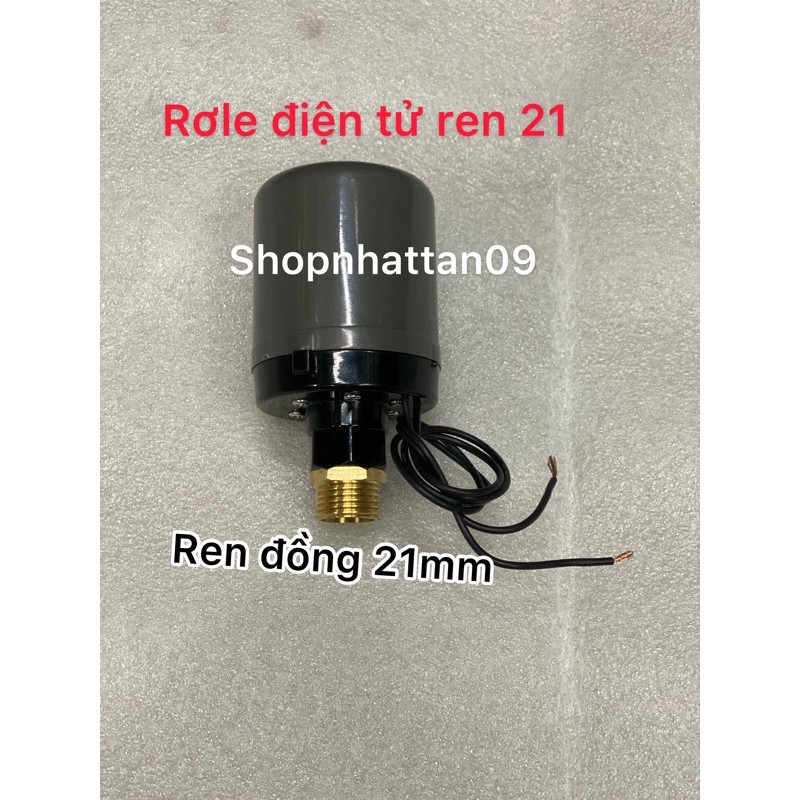 Rơ le máy bơm tăng áp điện tử ren trong 13m - ren ngoài 21mm - Hàng chuẩn