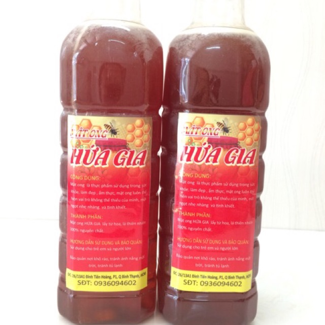 1,5 lít mật ong rừng tràm