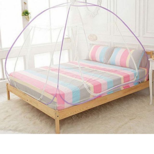 mùng chụp tự bung