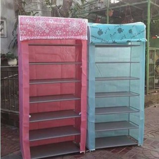 (Ảnh thật) Tủ Giày Vải 7 Tầng Cao Cấp