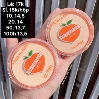 Phấn phủ kiềm dầu trái đào bb powder nhà hasaya girl