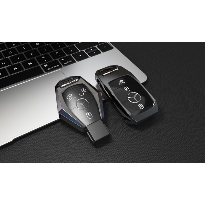 Bọc chìa khóa Mercedes C200L/C260L/E300L/E260L xe GLC khóa GLE/GLB vỏ bọc hợp kim siêu bền sang