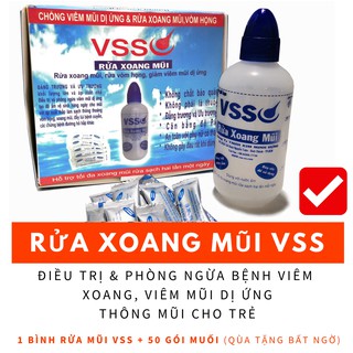 BỘ RỬA MŨI XOANG VSS / PHÒNG NGỪA VIÊM XOANG / TĂNG SỨC ĐỀ KHÁNG CHO TRẺ
