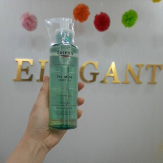 sữa rửa mặt giảm dầu mụn Eucerin acne oil control proAcne solution