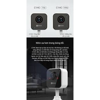 [Mẫu mới] Camera IP WIFI 2M Góc Rộng Ezviz C1HC 1080P C1C C2C C22EP C6N a22ep