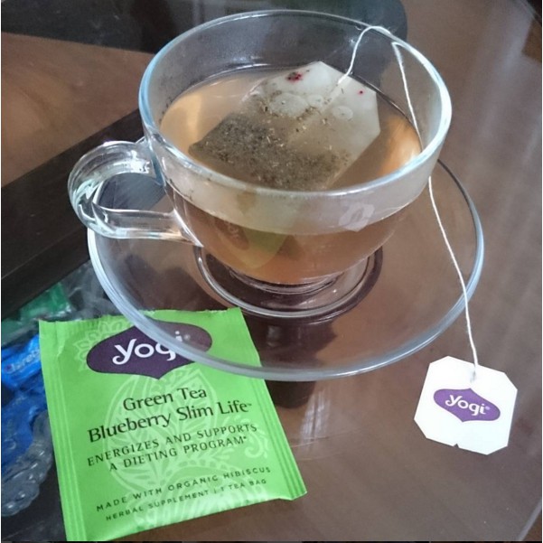 Trà giảm cân Green Tea Yogi Blueberry Slim Life - Mỹ