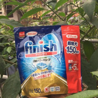 viên rửa bát finish xuất sứ nhật dùng cho máy rửa bát