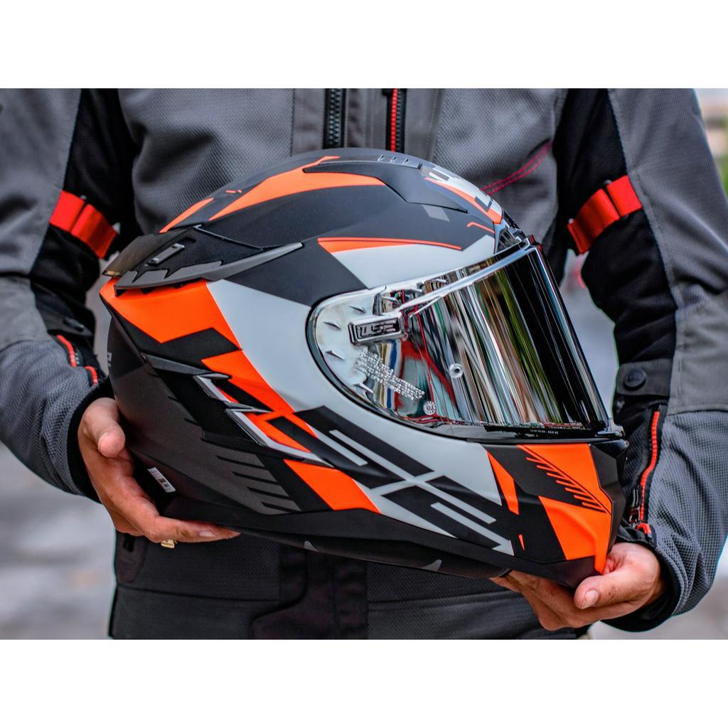 Mũ Bảo Hiểm Fullface Hai Kính LS2 FF327 Challenger