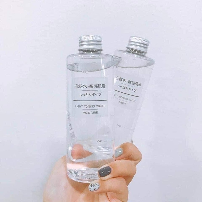 [Hàng _Nhật]    Nước hoa hồng Toner MUJI cân bằng da Muji Light Toning Water 200ml