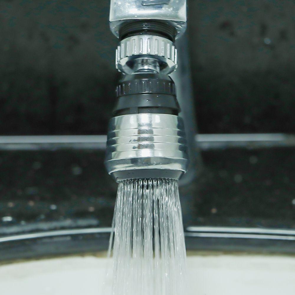 Đầu Nối Vòi Nước Bồn Rửa Chén 2 Chế Độ Bằng Nhựa ABS