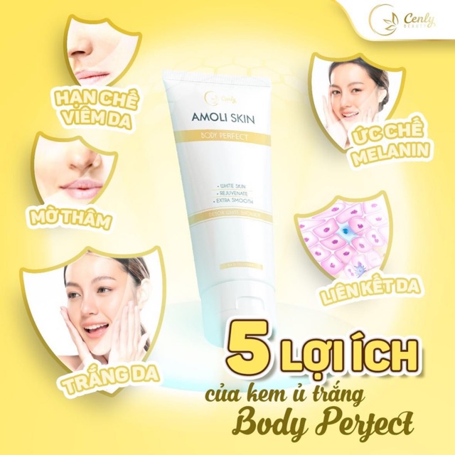 Kem Ủ BODY PERFECT AMOLI SKIN [BẬT TONE NGAY LẦN ĐẦU SD] tặng kèm mask | BigBuy360 - bigbuy360.vn