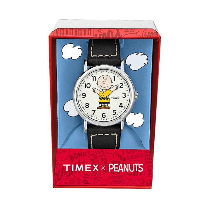 Đồng hồ Unisex Timex Peanuts - Charlie Brown 38mm TW2T60900 - TW2T61000