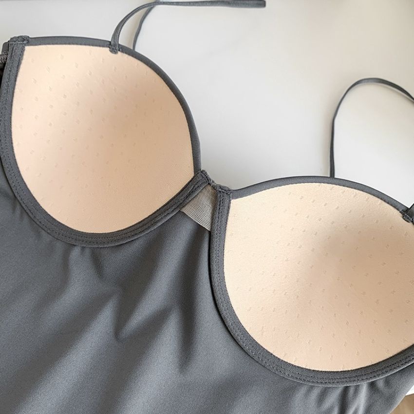Áo bra nữ, Bralette 2 dây mút mỏng không gọng vải mềm mịn mặc cực mát và thoải mái B5026