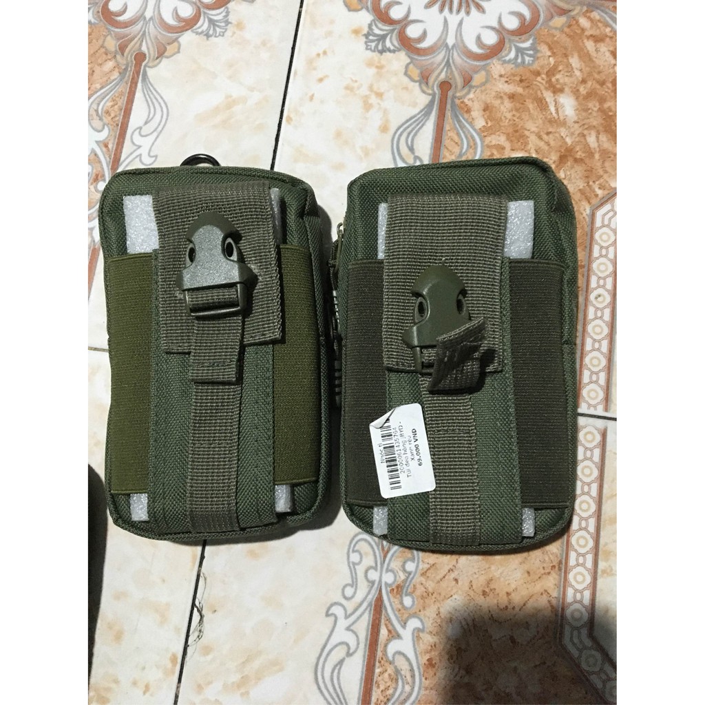 Túi đeo hông, túi đeo thắt lưng (JBYD) quân đội, chống nước tiện dụng có ngăn để điện thoại, túi đeo hông nam