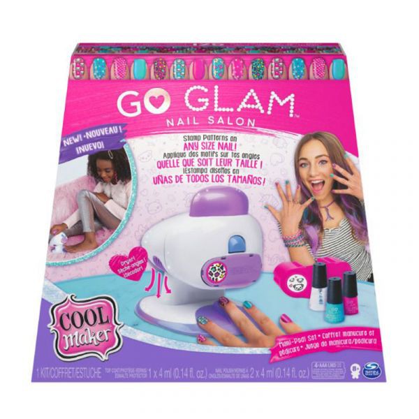 Bộ dụng cụ sơn móng tay in hình cao cấp cho bé Cool Maker 6054791