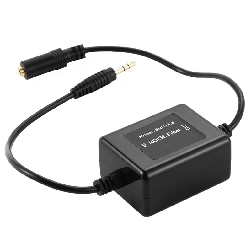 Dụng cụ lọc âm thanh mặt đất Aux 3.5mm cho xe ô tô