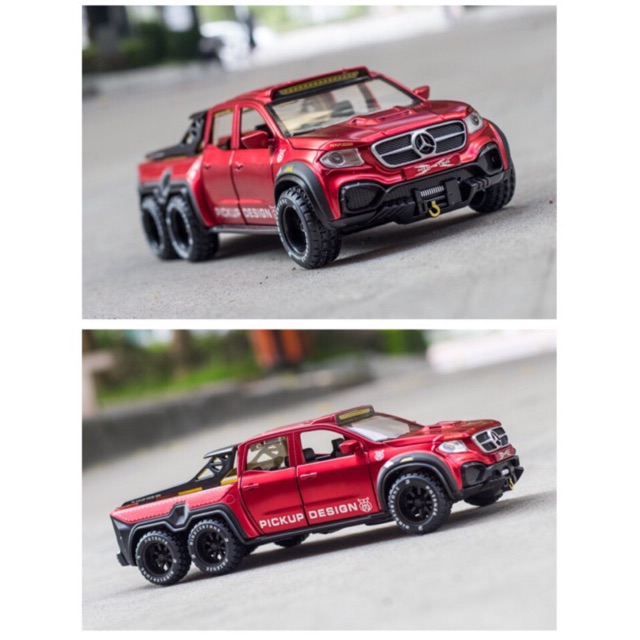 Ảnh thật ✨ Mô Hình 1:32 Xe Bán Tải Mercedes Benz X-Class Exy ✨