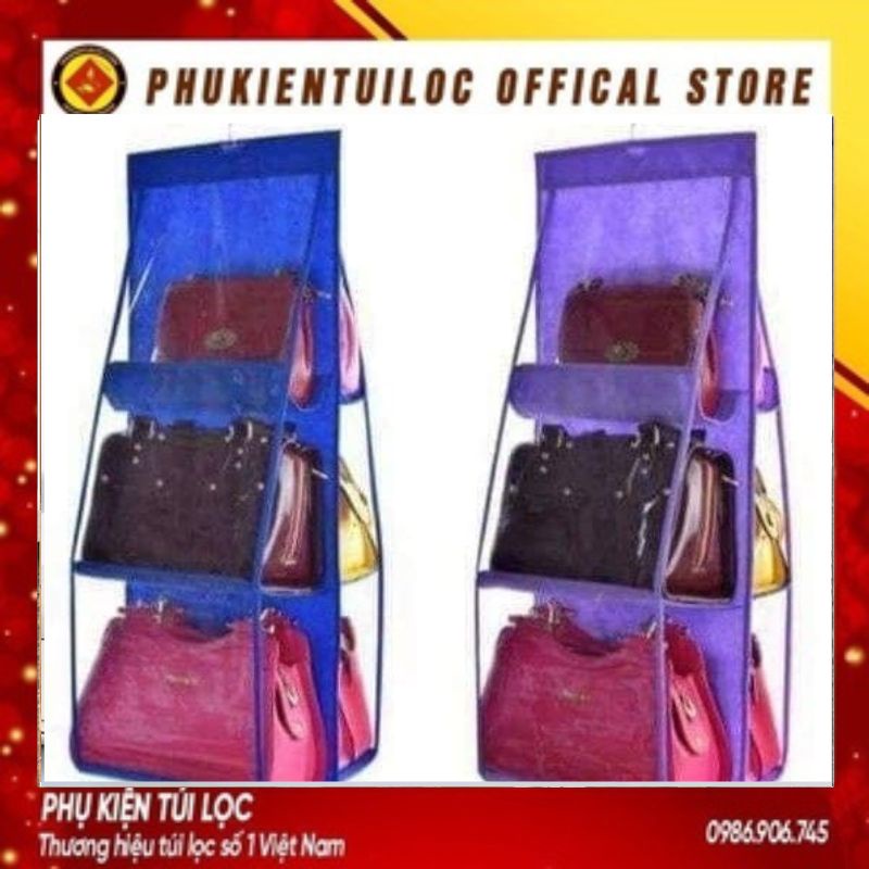 BỌC TÚI XÁCH NHIỀU NGĂN CHỐNG BÁM BỤI- PHUKIENTUILOC.COM
