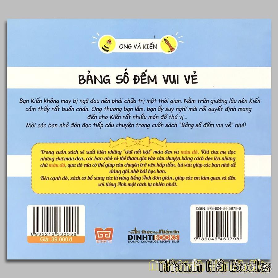 [Sách] - Ong và Kiến 4 - Bảng số đếm vui vẻ