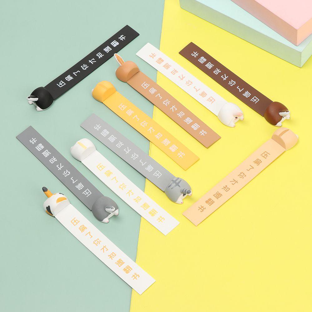 CHOOKEY Thẻ Đánh Dấu Trang Sách DIY Tiện Dụng