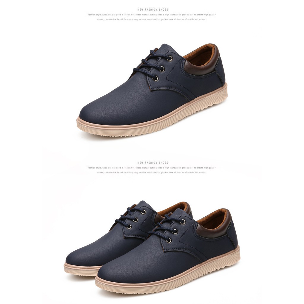 [FREE SHIP] Giày Nam Sneaker Hàn Quốc Màu Xanh Cao Cấp - S72 | BigBuy360 - bigbuy360.vn