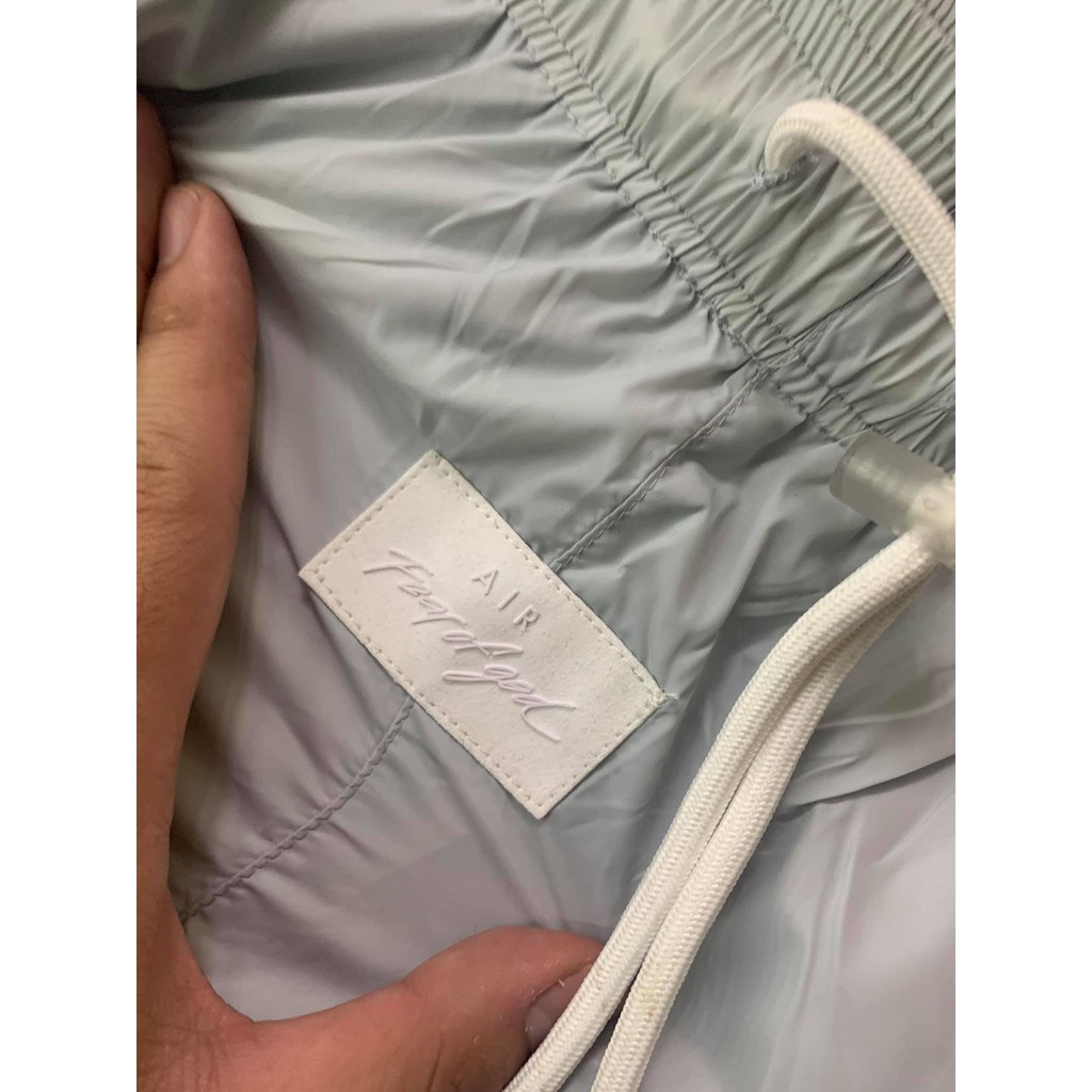 Quần dù dài logo njke x fog