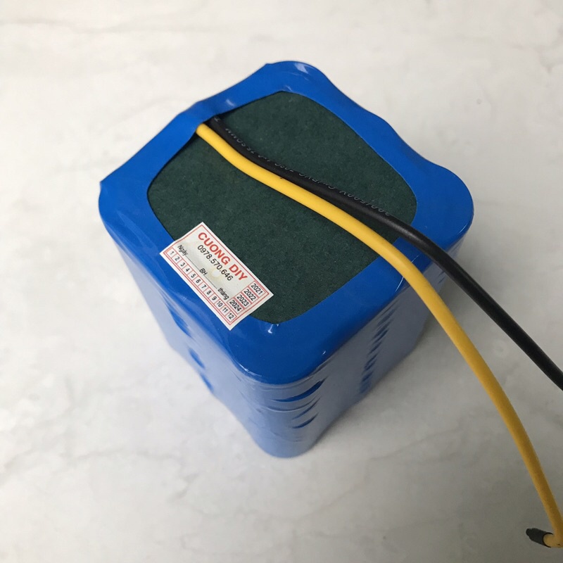 Pin 3S -12V Li-ion 18650 dung lượng (6000mAh), Pin mới 100%