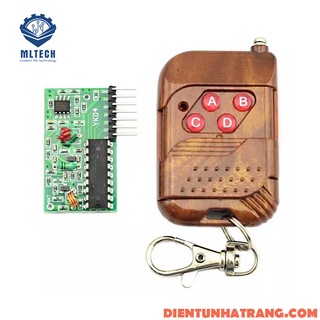 Module rf 315mhz pt2262/pt2272 4 kênh remote