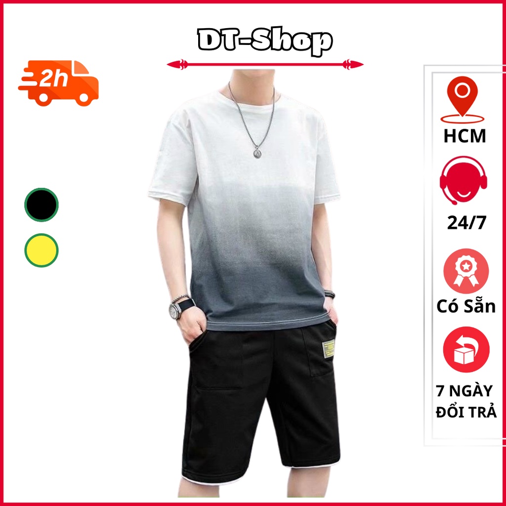 Đồ bộ nam loang trơn chất thun siêu mát mùa hè đủ size phong cách trẻ trung năng động